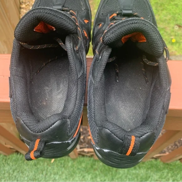 Men's Harley Davidson Composite Toe Eastfield WP Metal Free Work Shoe D93327 - Picture 4 of 16